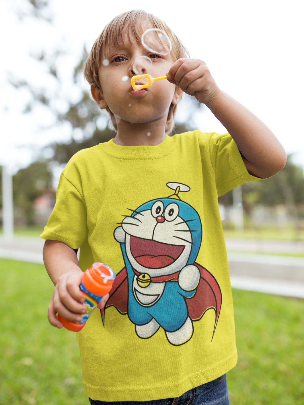Cute Cartoon Half Sleeves T-Shirt for Boy-KidsFashionVilla
