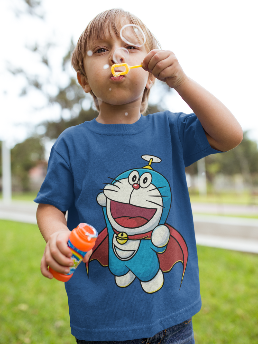 Cute Cartoon Half Sleeves T-Shirt for Boy-KidsFashionVilla