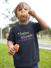 Load image into Gallery viewer, Salam World Eid Half Sleeves T-Shirt for Boy-KidsFashionVilla

