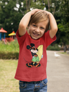 Cute Cartoon Half Sleeves T-Shirt for Boy-KidsFashionVilla