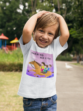 Load image into Gallery viewer, Lakdi Ki Kathi Pe Ghoda Poem Half Sleeves T-Shirt for Boy-KidsFashionVilla
