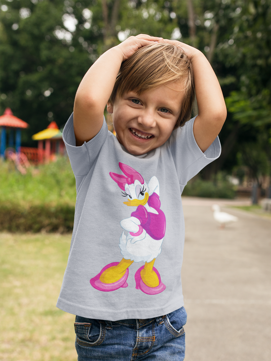 Cute Cartoon Half Sleeves T-Shirt for Boy-KidsFashionVilla