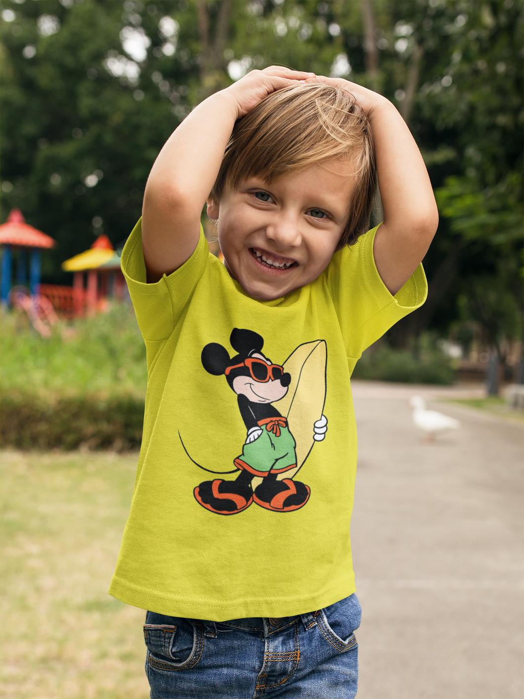 Cute Cartoon Half Sleeves T-Shirt for Boy-KidsFashionVilla
