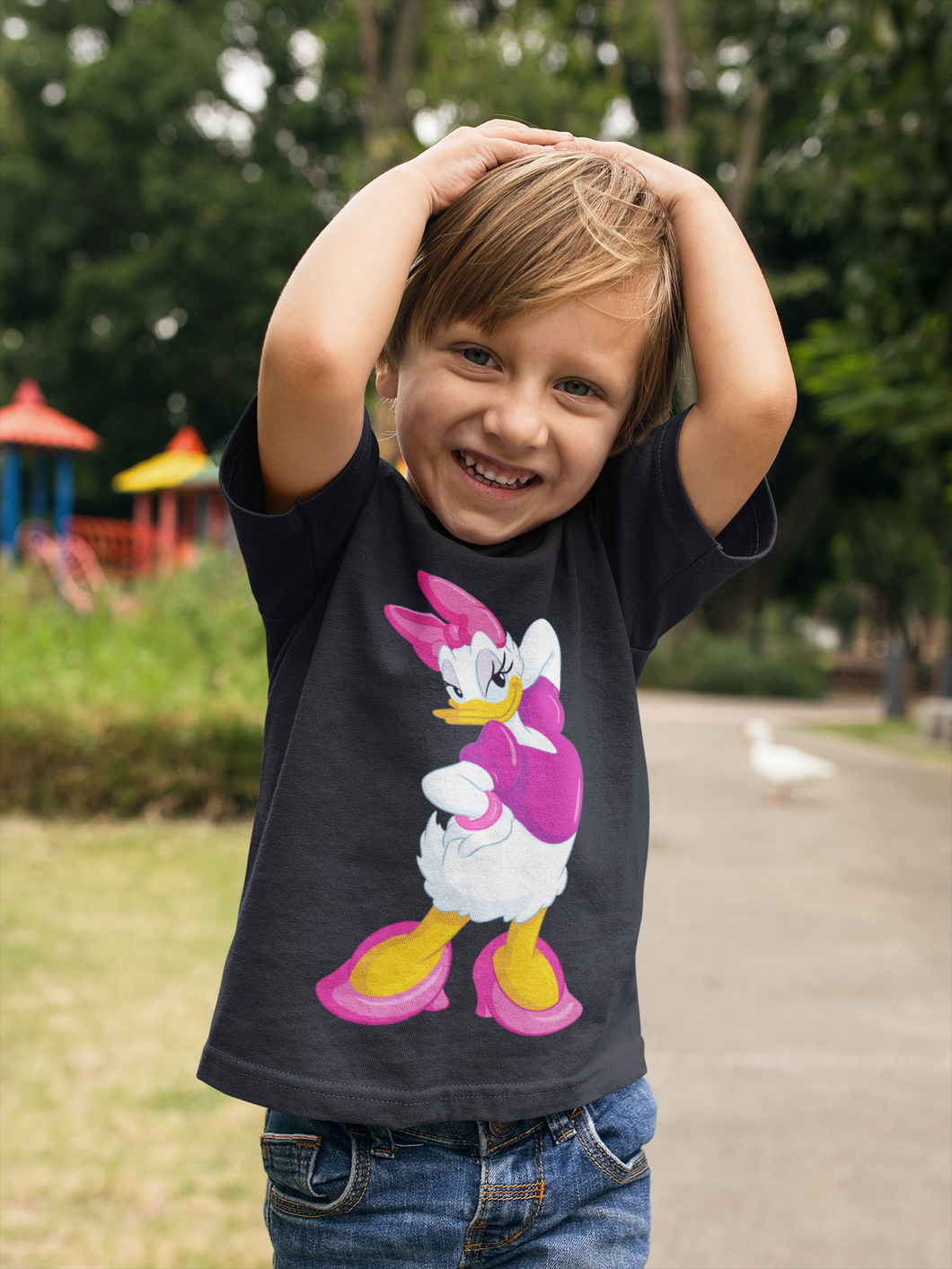Cute Cartoon Half Sleeves T-Shirt for Boy-KidsFashionVilla