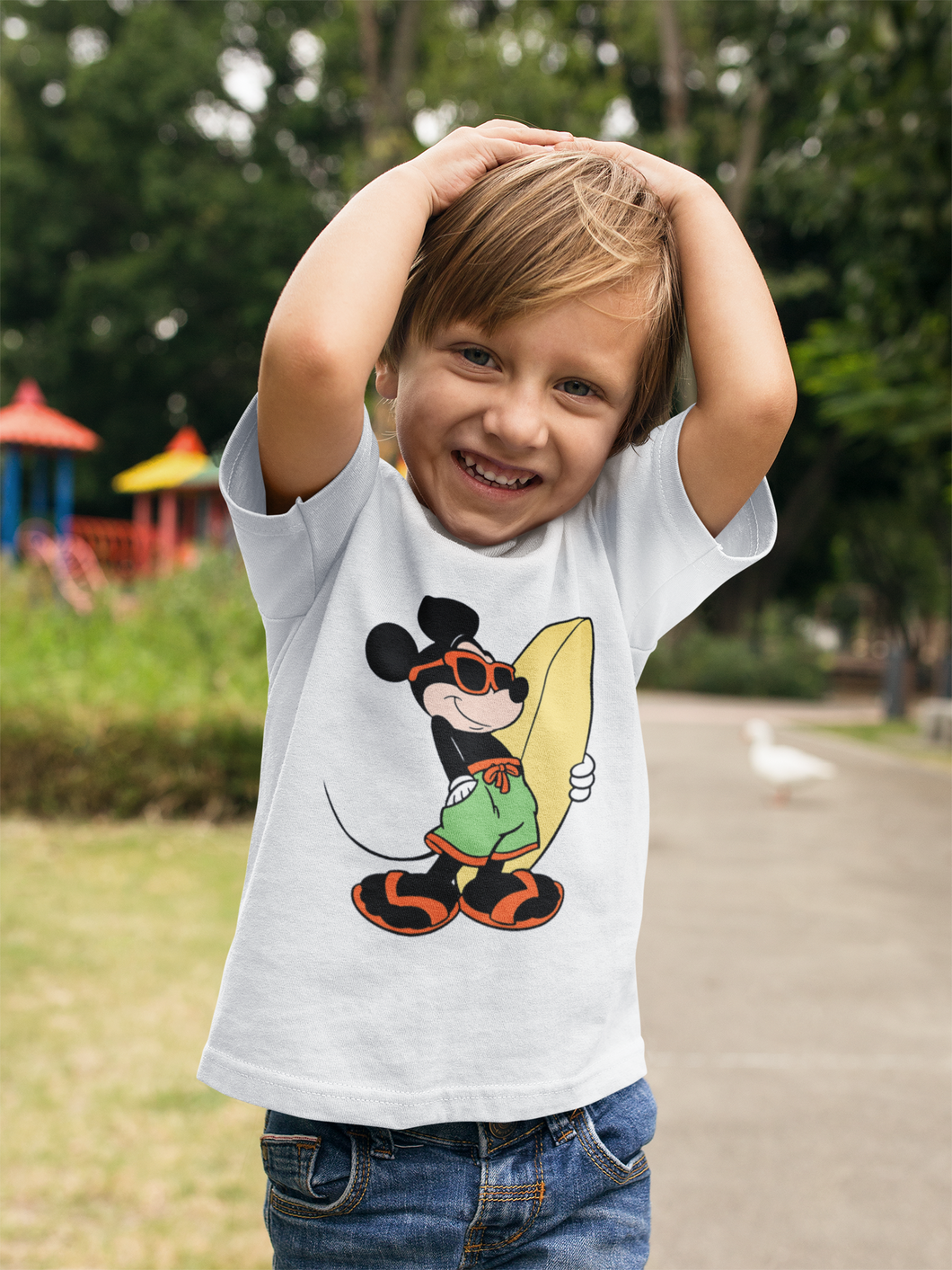 Cute Cartoon Half Sleeves T-Shirt for Boy-KidsFashionVilla