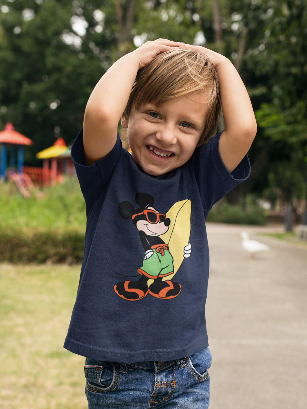 Cute Cartoon Half Sleeves T-Shirt for Boy-KidsFashionVilla