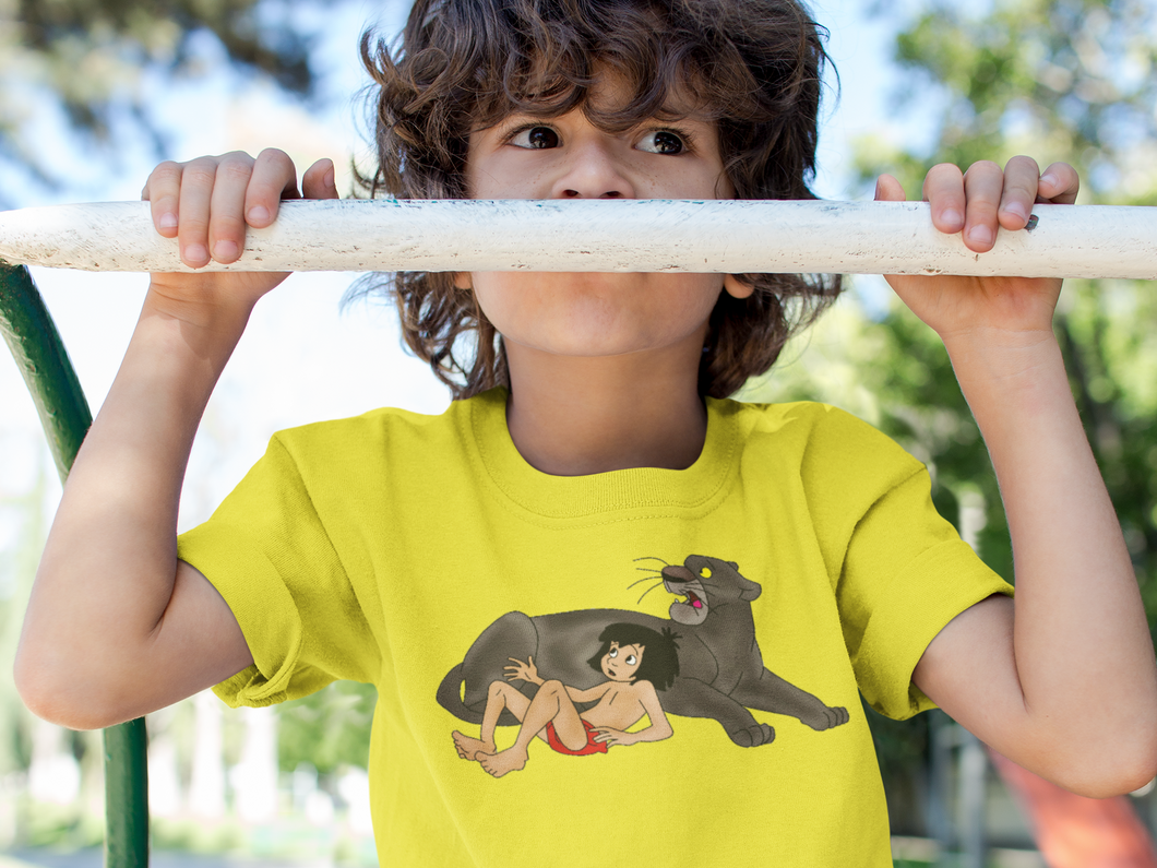 Cute Cartoon Half Sleeves T-Shirt for Boy-KidsFashionVilla