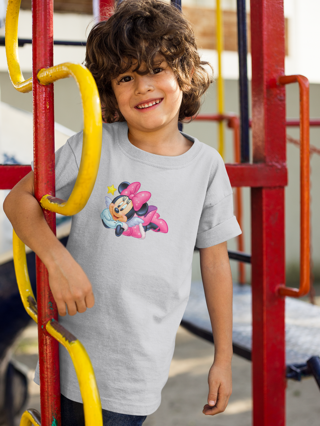 Cute Cartoon Half Sleeves T-Shirt for Boy-KidsFashionVilla