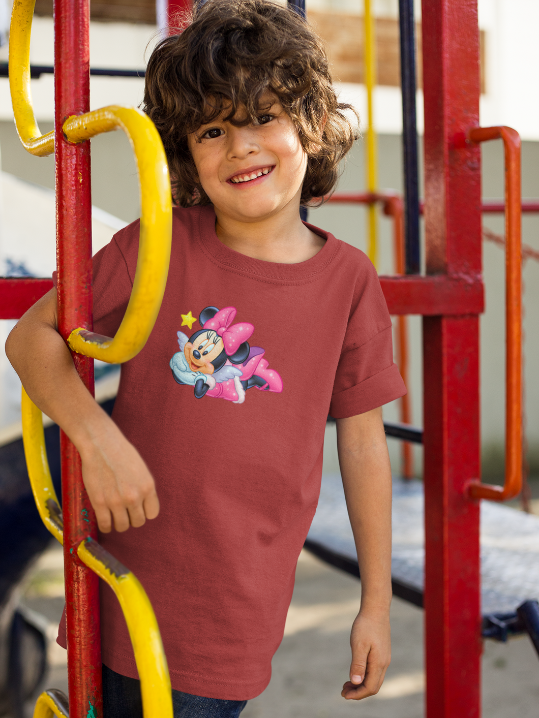 Cute Cartoon Half Sleeves T-Shirt for Boy-KidsFashionVilla