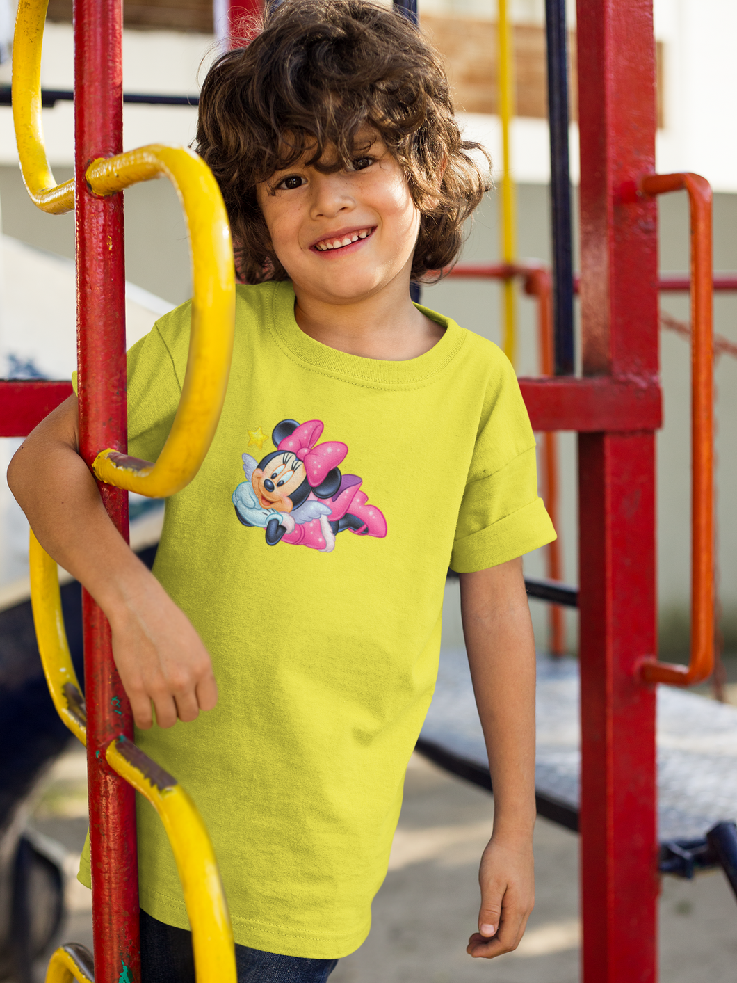 Cute Cartoon Half Sleeves T-Shirt for Boy-KidsFashionVilla