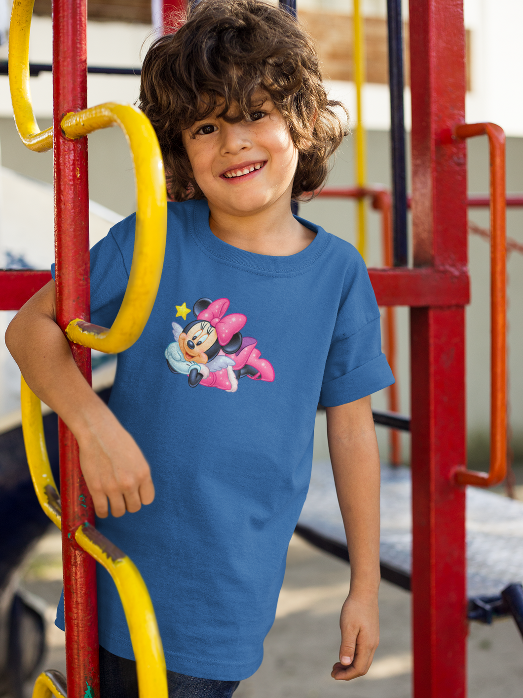 Cute Cartoon Half Sleeves T-Shirt for Boy-KidsFashionVilla