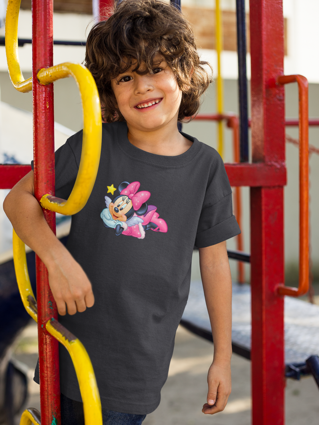 Cute Cartoon Half Sleeves T-Shirt for Boy-KidsFashionVilla