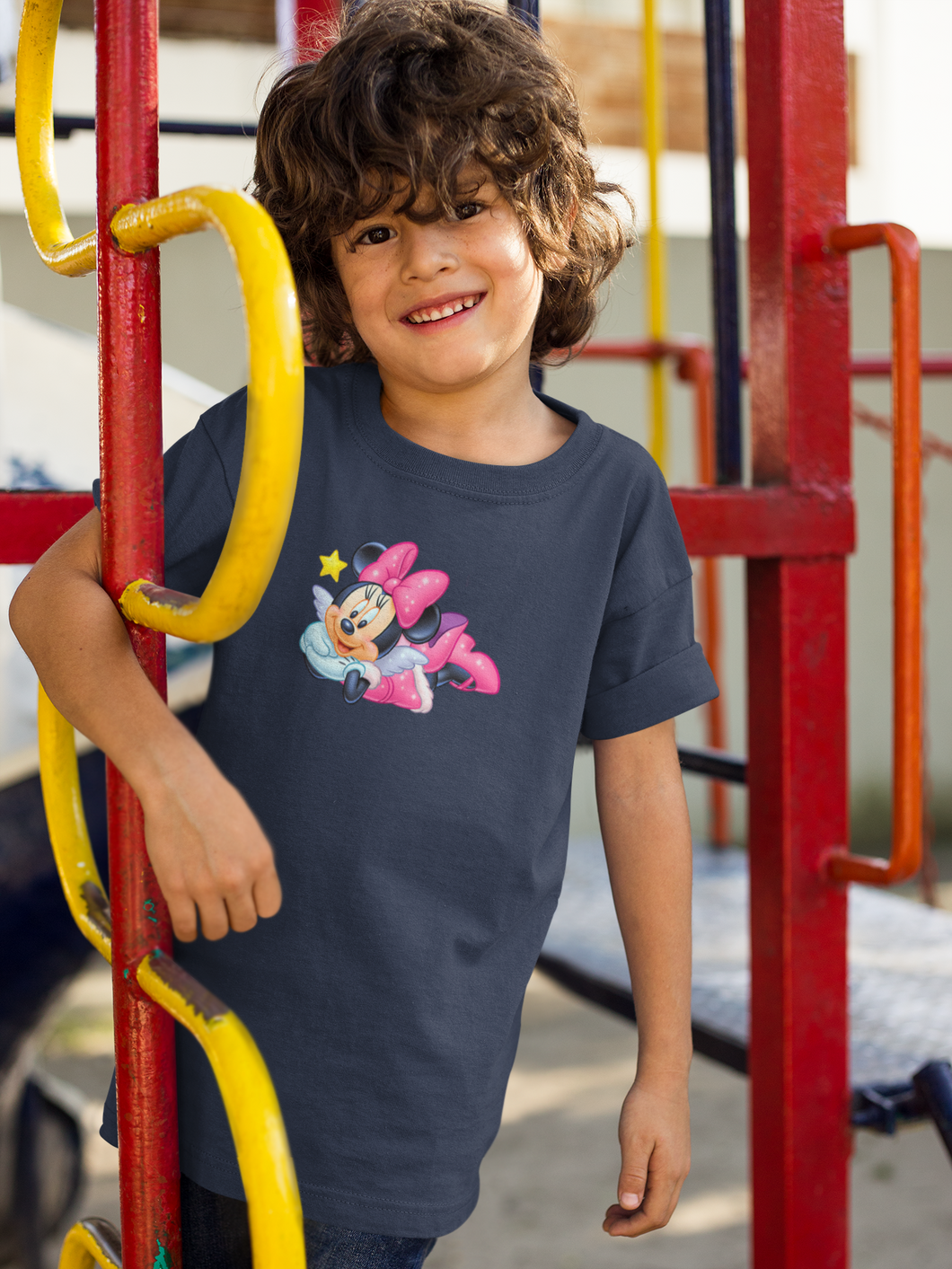 Cute Cartoon Half Sleeves T-Shirt for Boy-KidsFashionVilla