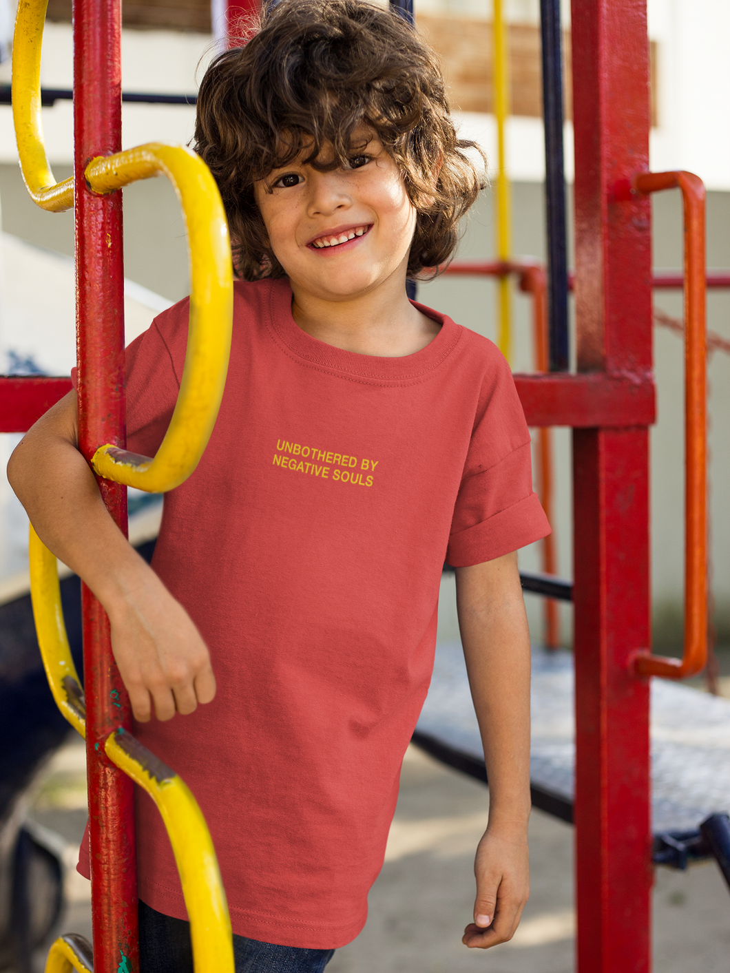Negative Souls Minimals Half Sleeves T-Shirt for Boy-KidsFashionVilla