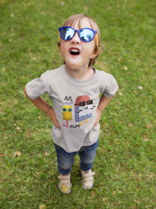 Popsicle Cartoon Half Sleeves T-Shirt for Boy-KidsFashionVilla