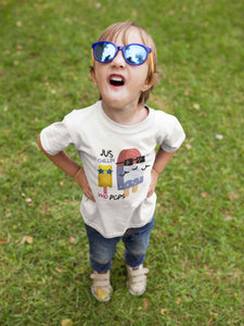 Popsicle Cartoon Half Sleeves T-Shirt for Boy-KidsFashionVilla