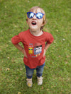 Popsicle Cartoon Half Sleeves T-Shirt for Boy-KidsFashionVilla