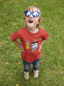 Popsicle Cartoon Half Sleeves T-Shirt for Boy-KidsFashionVilla