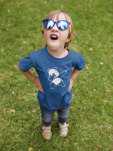 Panda Half Sleeves T-Shirt for Boy-KidsFashionVilla