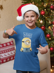 Whatever Half Sleeves T-Shirt for Boy-KidsFashionVilla