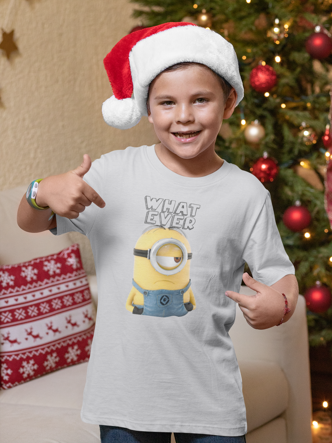 Whatever Half Sleeves T-Shirt for Boy-KidsFashionVilla