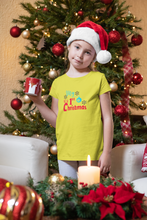 Load image into Gallery viewer, First Christmas Half Sleeves T-Shirt For Girls -KidsFashionVilla
