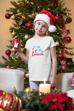 Load image into Gallery viewer, First Christmas Half Sleeves T-Shirt For Girls -KidsFashionVilla
