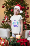 My Brother My Hero Half Sleeves T-Shirt For Girls -KidsFashionVilla