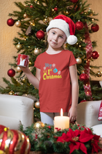 Load image into Gallery viewer, First Christmas Half Sleeves T-Shirt For Girls -KidsFashionVilla
