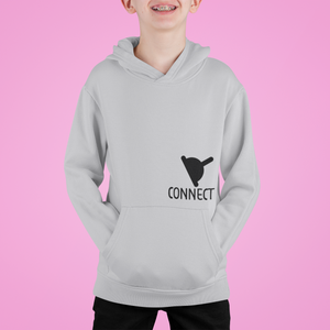 We Connect Twin Brother Kids Matching Hoodies -KidsFashionVilla
