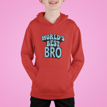 Load image into Gallery viewer, Worlds Best Brother-Sister Kids Matching Hoodies -KidsFashionVilla
