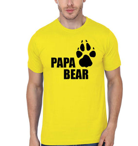 Papa Bear Kid Bear Father and Daughter Matching T-Shirt- KidsFashionVilla