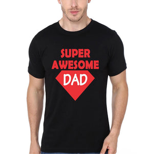 Super Awesome Kid Super Awesome Dad Father and Son Matching T-Shirt- KidsFashionVilla