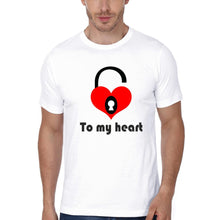 Load image into Gallery viewer, To My Heart The Key too Father and Son Matching T-Shirt- KidsFashionVilla
