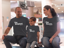 Load image into Gallery viewer, Original Remix And The Encore Customizable Matching Family Half Sleeves T-Shirts-KidsFashionVilla
