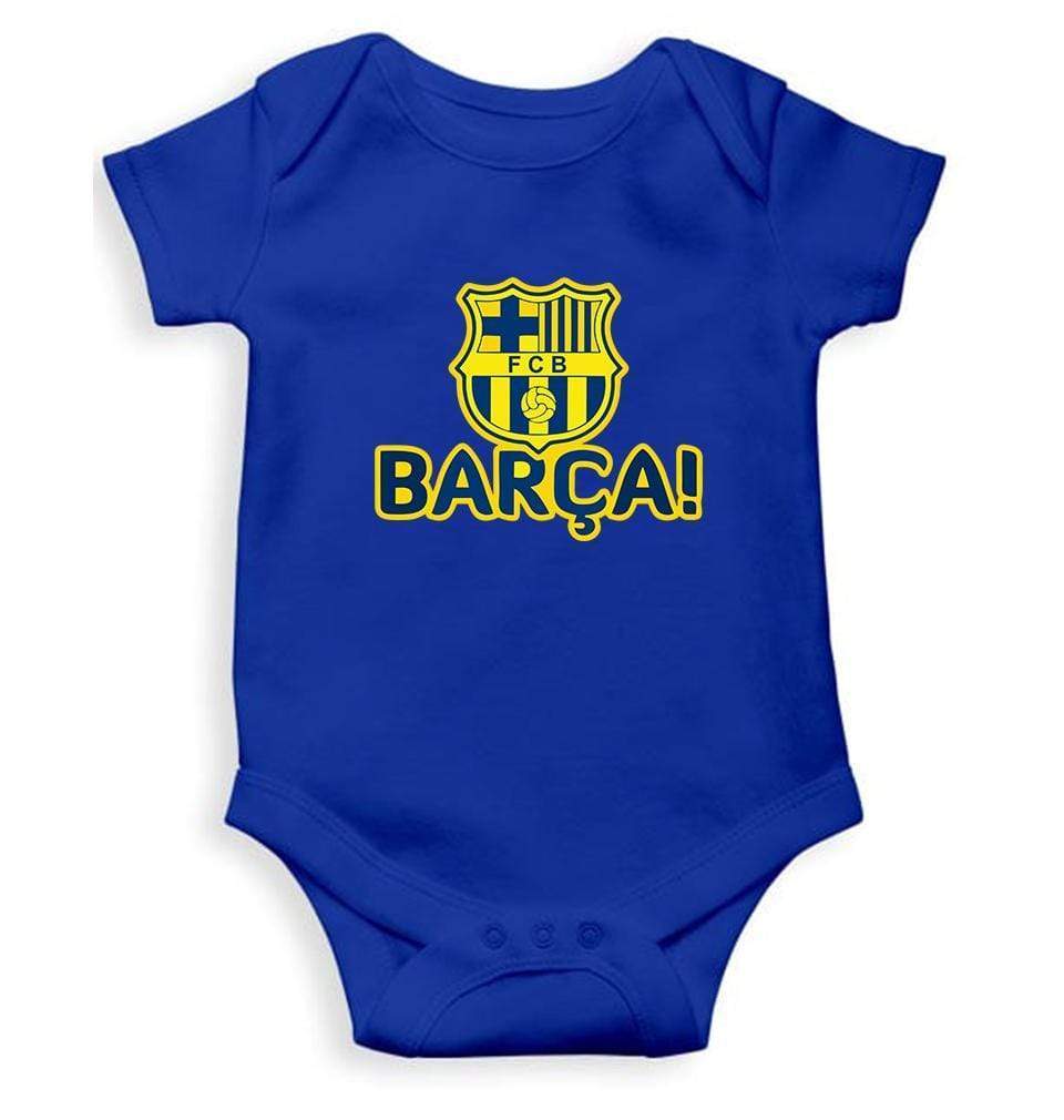 FCB Barcelona Rompers for Baby Girl- FunkyTradition FunkyTradition