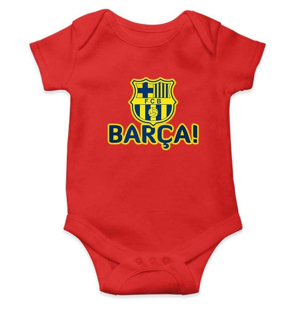 FCB Barcelona Rompers for Baby Girl- FunkyTradition FunkyTradition