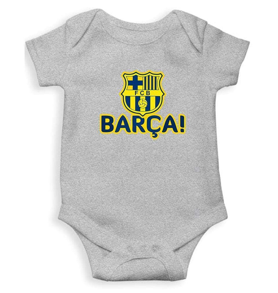 FCB Barcelona Rompers for Baby Girl- FunkyTradition FunkyTradition