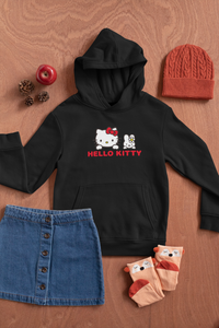 Hello Kitty Cartoon Girl Hoodies-KidsFashionVilla
