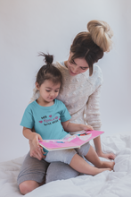 Load image into Gallery viewer, Khala Was Here Eid Half Sleeves T-Shirt For Girls -KidsFashionVilla
