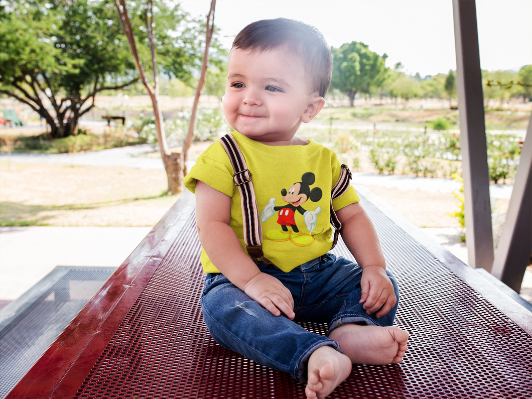 Cute Cartoon Half Sleeves T-Shirt for Boy-KidsFashionVilla