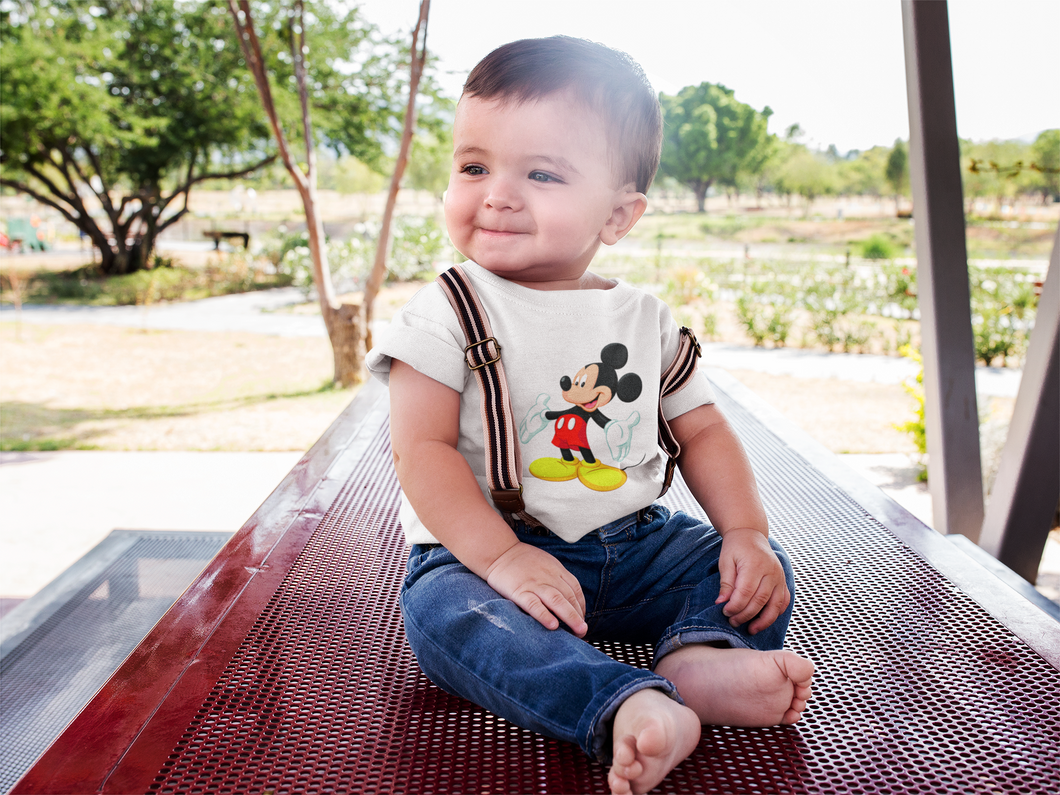 Cute Cartoon Half Sleeves T-Shirt for Boy-KidsFashionVilla