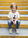 Cute Cartoon Half Sleeves T-Shirt for Boy-KidsFashionVilla