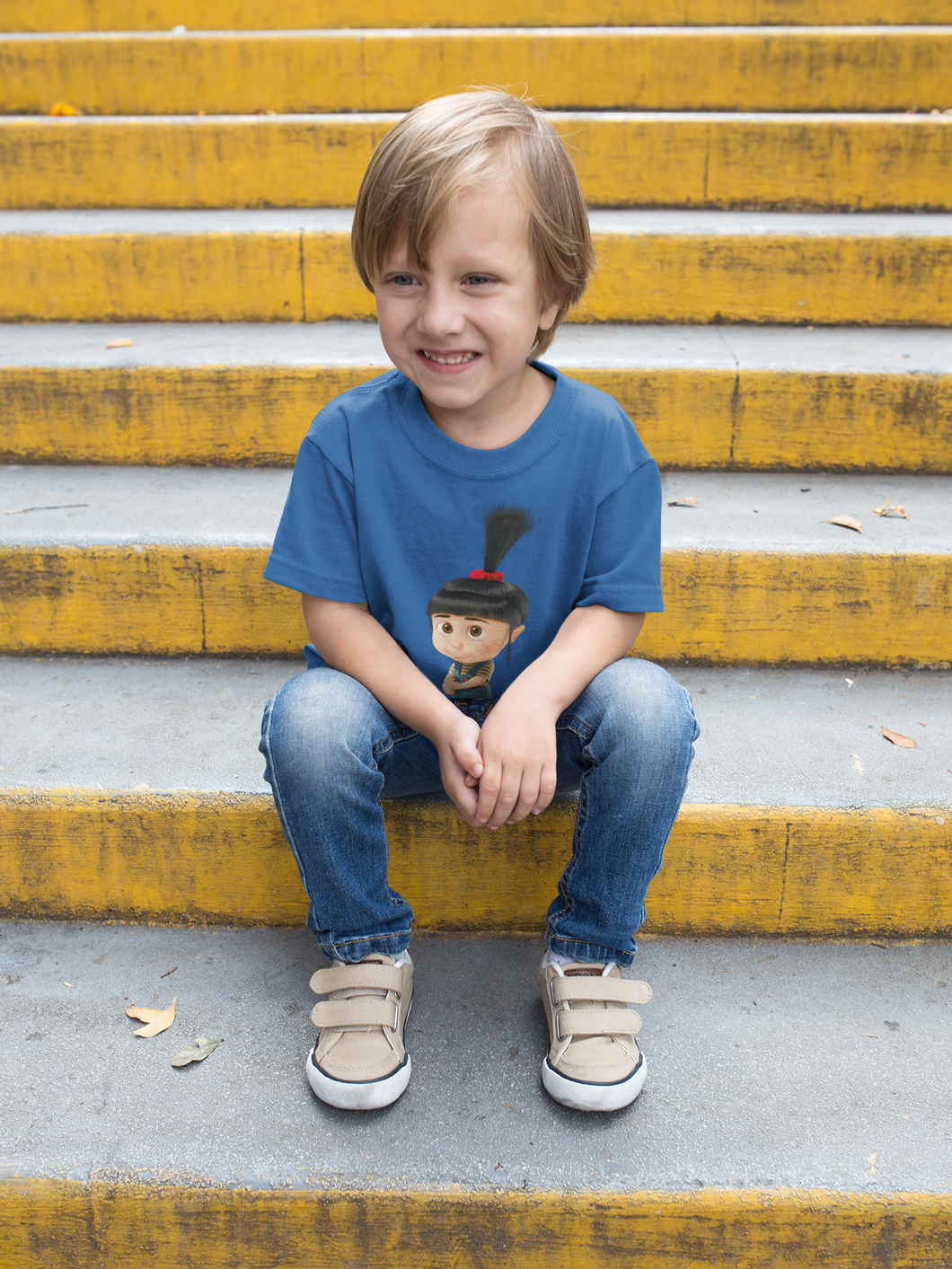 Cute Cartoon Half Sleeves T-Shirt for Boy-KidsFashionVilla