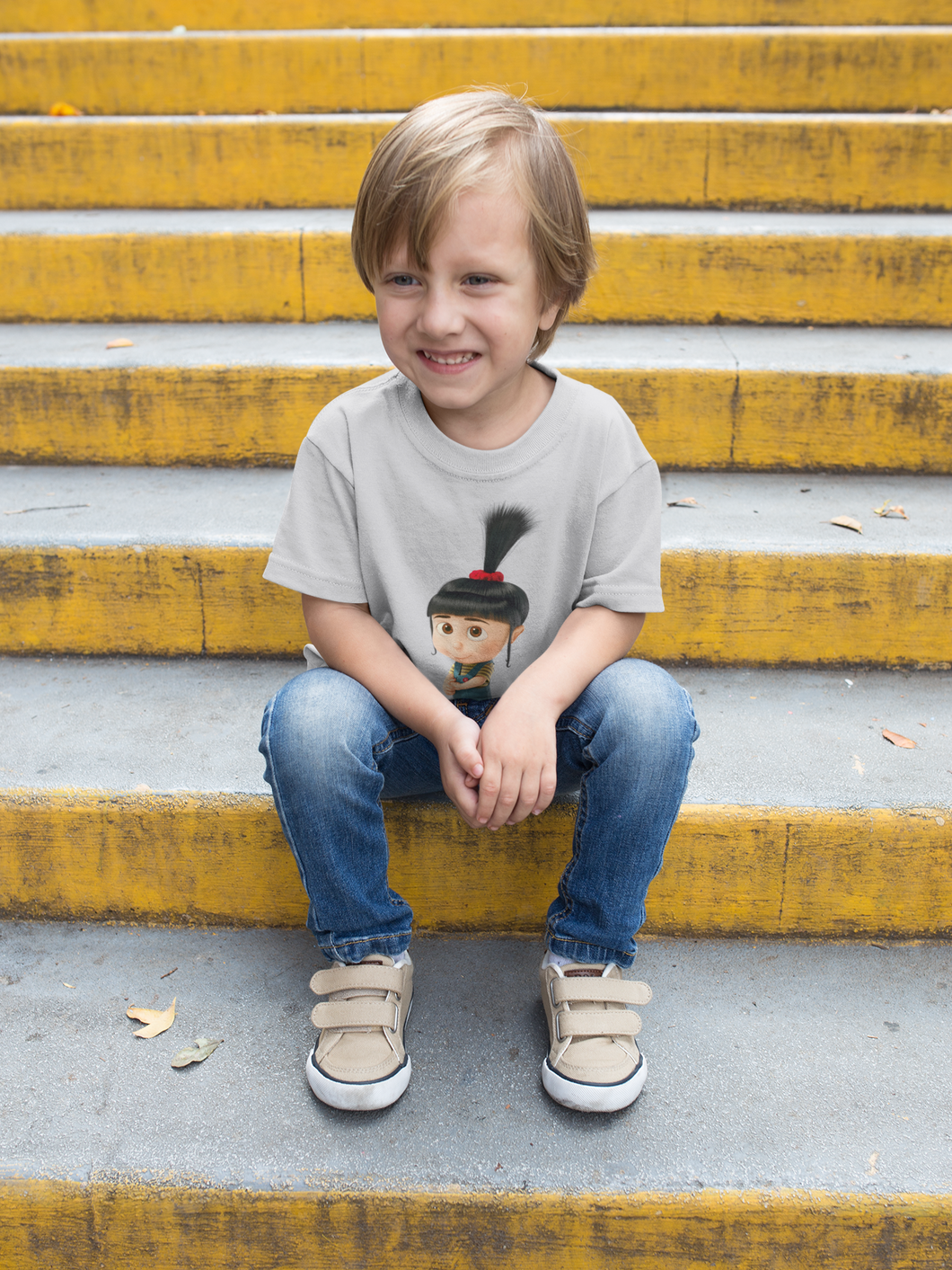 Cute Cartoon Half Sleeves T-Shirt for Boy-KidsFashionVilla