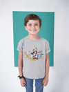 Cute Cartoon Half Sleeves T-Shirt for Boy-KidsFashionVilla