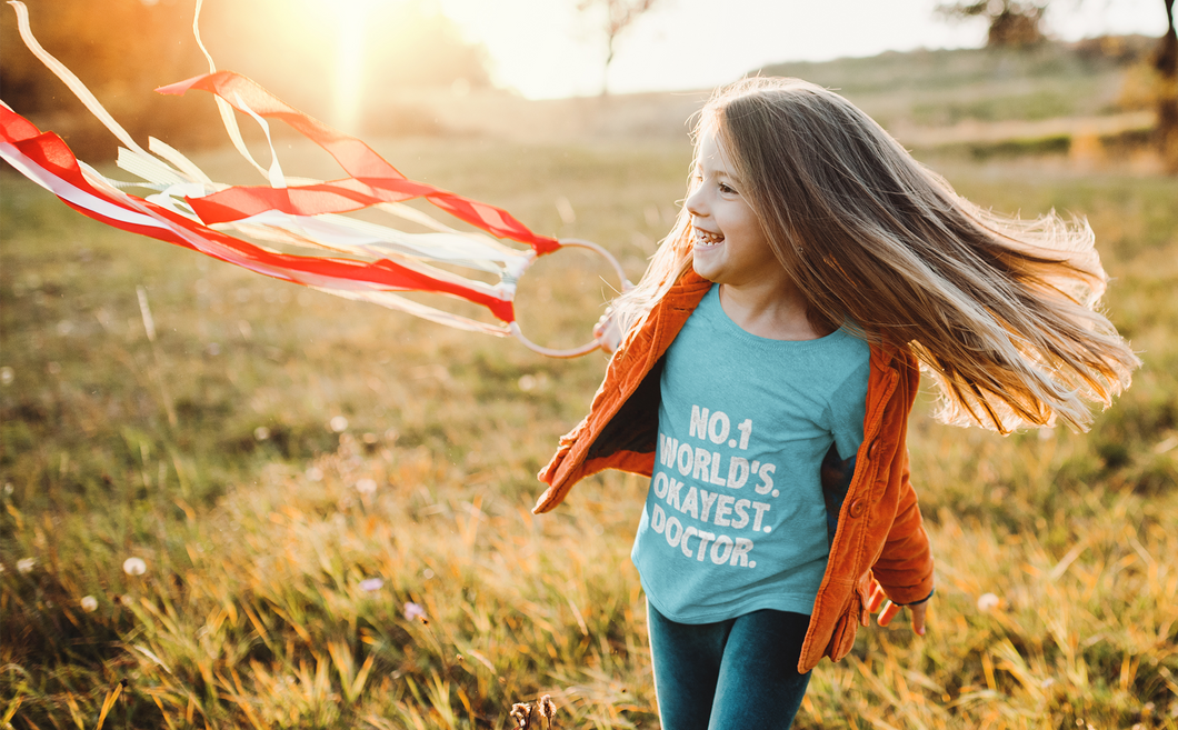 Future Doctor Half Sleeves T-Shirt For Girls -KidsFashionVilla