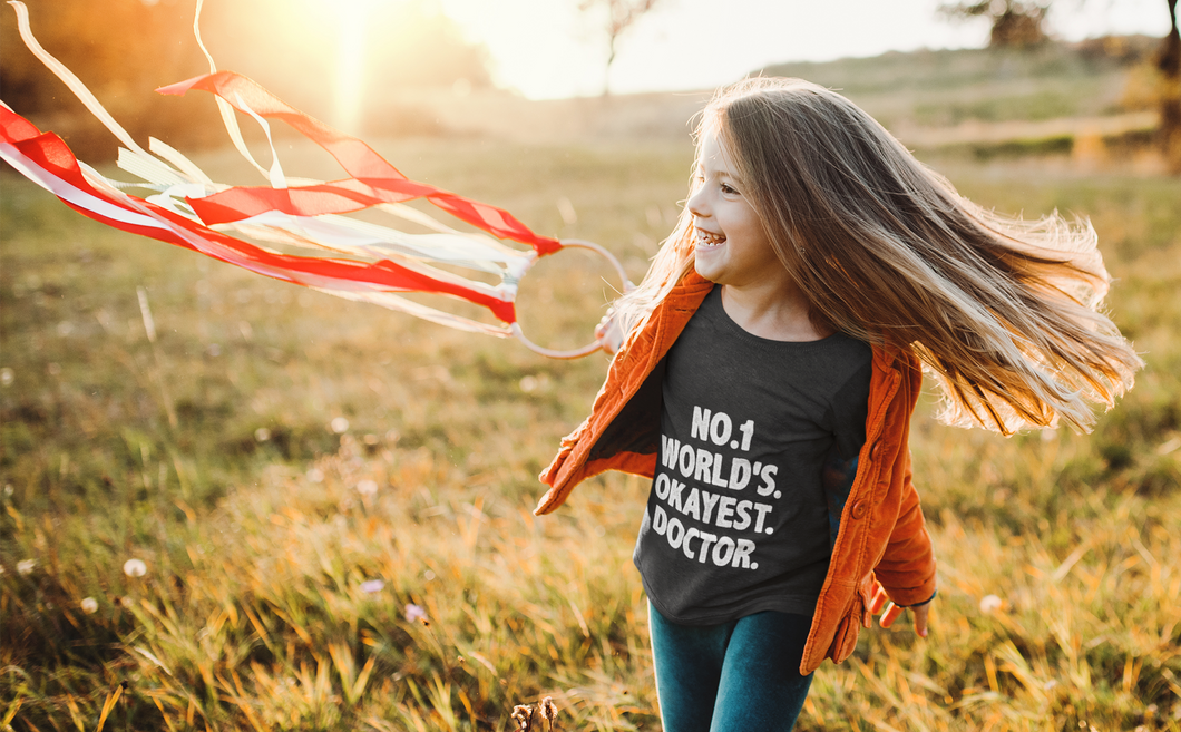 Future Doctor Half Sleeves T-Shirt For Girls -KidsFashionVilla