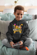 Load image into Gallery viewer, Zoo Bus Cartoon Boy Hoodies-KidsFashionVilla
