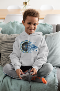 Aquarius Zodiac Sign Boy Hoodies-KidsFashionVilla